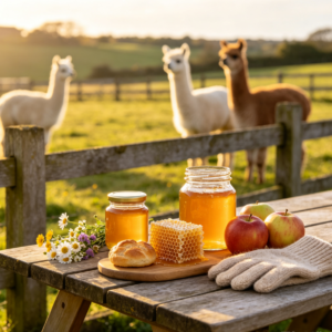 Farm Experience: Alpaca Feeding & Honey Tasting