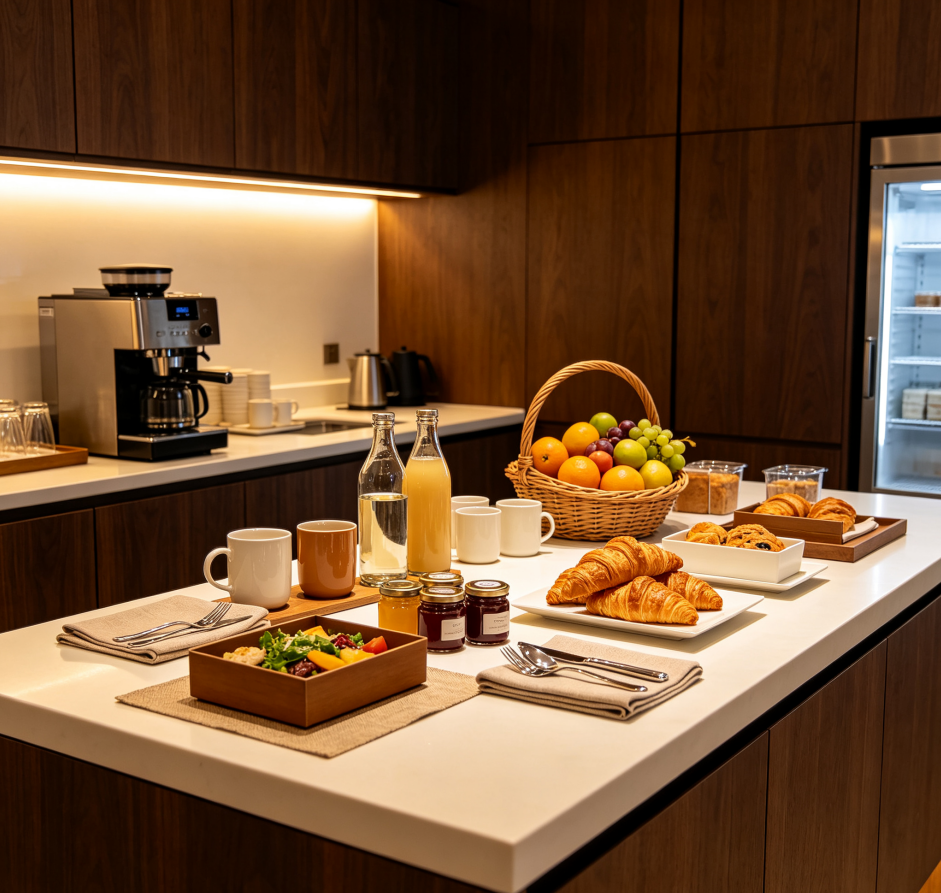 Hassle-Free Self-Service: 24-Hour Pantry Kitchen