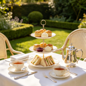 Afternoon Garden: British Cream Tea